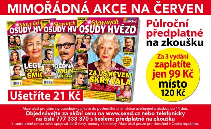 promo předplatného časopisů